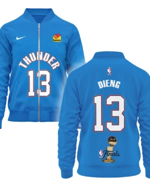 Ousmane Dieng Bomber Jacket NBA 2025 For Fan Ousmane Dieng HVN1087OD062325BOB