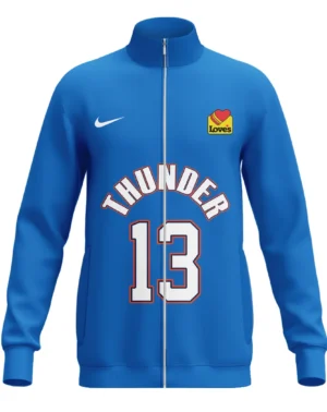 Ousmane Dieng Stand Collar Jacket NBA 2025 For Fan Ousmane Dieng HVN1087OD062325SCJ