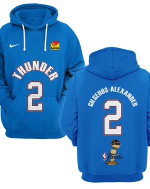 Shai Gilgeous-Alexander Hoodie NBA 2025 For Fan Shai Gilgeous-Alexander HVN1087SGA062325HOD