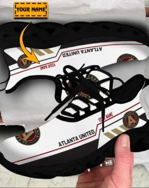 Soccer Club Max Soul Shoes, Exclusive Logo Sneakers For Fans PTS000MLS082025AU1 – Black