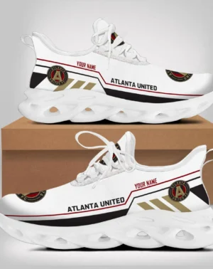 Soccer Club Max Soul Shoes, Exclusive Logo Sneakers For Fans PTS000MLS082025AU1 – White
