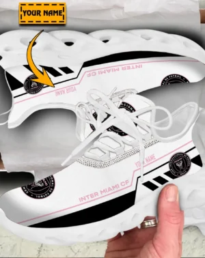 Soccer Club Max Soul Shoes, Exclusive Logo Sneakers For Fans PTS000MLS082025IMCF1 – White