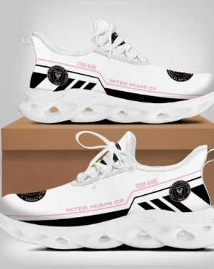 Soccer Club Max Soul Shoes, Exclusive Logo Sneakers For Fans PTS000MLS082025IMCF1 – White