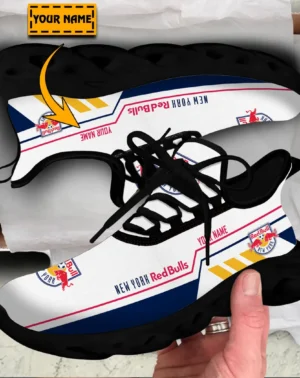 Soccer Club Max Soul Shoes, Exclusive Logo Sneakers For Fans PTS000MLS082025NYRB1 – Black