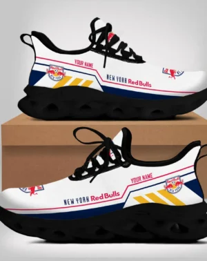 Soccer Club Max Soul Shoes, Exclusive Logo Sneakers For Fans PTS000MLS082025NYRB1 – Black