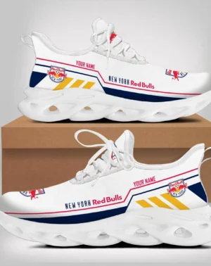 Soccer Club Max Soul Shoes, Exclusive Logo Sneakers For Fans PTS000MLS082025NYRB1 – White