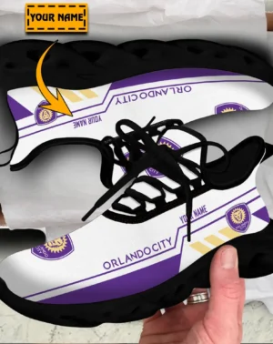 Soccer Club Max Soul Shoes, Exclusive Logo Sneakers For Fans PTS000MLS082025OC1 – Black