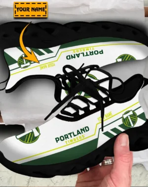 Soccer Club Max Soul Shoes, Exclusive Logo Sneakers For Fans PTS000MLS082025PT1 – Black