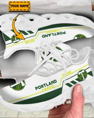 Soccer Club Max Soul Shoes, Exclusive Logo Sneakers For Fans PTS000MLS082025PT1 – White