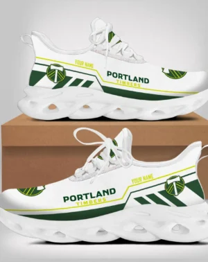 Soccer Club Max Soul Shoes, Exclusive Logo Sneakers For Fans PTS000MLS082025PT1 – White