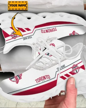 Soccer Club Max Soul Shoes, Exclusive Logo Sneakers For Fans PTS000MLS082025TFC1 – White