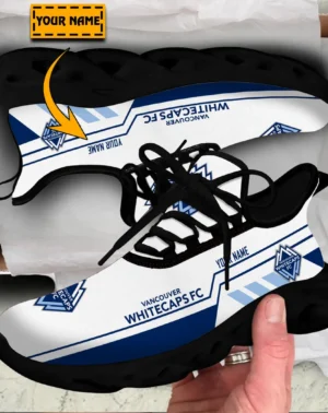 Soccer Club Max Soul Shoes, Exclusive Logo Sneakers For Fans PTS000MLS082025VWFC1 – Black