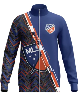 Soccer Stand Collar Jacket MLS 2025 For Fans Sport HVN1081CFC062125SCJ
