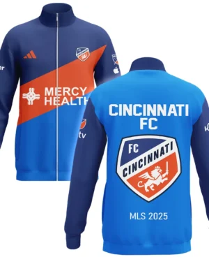 Soccer Stand Collar Jacket MLS 2025 For Fans Sport HVN1096CFC062825SCJ