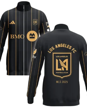 Soccer Stand Collar Jacket MLS 2025 For Fans Sport HVN1096LAFC062825SCJ