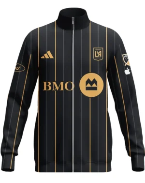 Soccer Stand Collar Jacket MLS 2025 For Fans Sport HVN1096LAFC062825SCJ