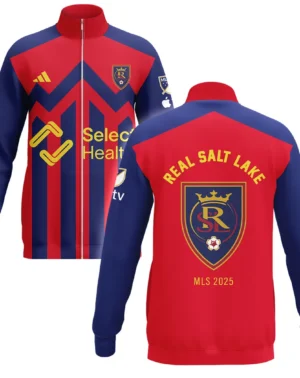 Soccer Stand Collar Jacket MLS 2025 For Fans Sport HVN1096RSL062825SCJ