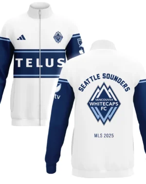 Soccer Stand Collar Jacket MLS 2025 For Fans Sport HVN1096VW062825SCJ