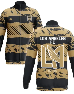 Soccer Stand Collar Jacket MLS 2025 For Fans Sport HVN1097LAFC062825SCJ