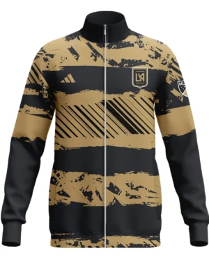 Soccer Stand Collar Jacket MLS 2025 For Fans Sport HVN1097LAFC062825SCJ