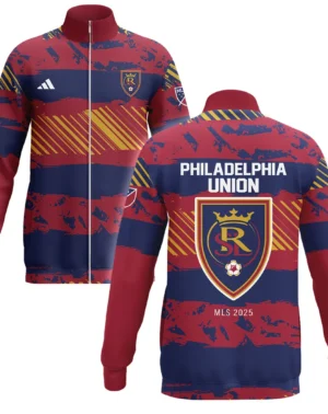 Soccer Stand Collar Jacket MLS 2025 For Fans Sport HVN1097RSL062825SCJ