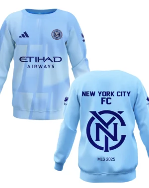 Soccer Sweatshirt MLS 2025 For Fans Sport HVN1056NYC061025SW