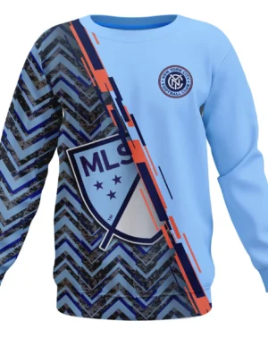 Soccer Sweatshirt MLS 2025 For Fans Sport HVN1081NYC062125SW