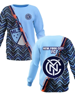 Soccer Sweatshirt MLS 2025 For Fans Sport HVN1081NYC062125SW