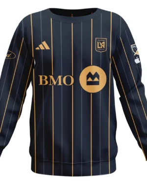Soccer Sweatshirt MLS 2025 For Fans Sport HVN1096LAFC062825SW