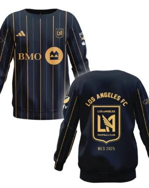 Soccer Sweatshirt MLS 2025 For Fans Sport HVN1096LAFC062825SW