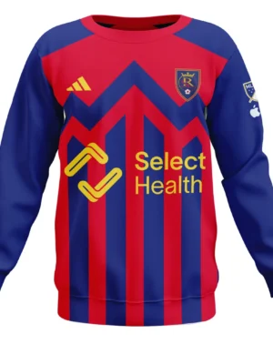 Soccer Sweatshirt MLS 2025 For Fans Sport HVN1096RSL062825SW