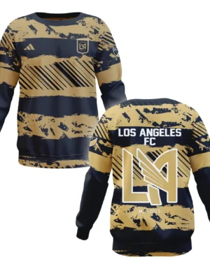 Soccer Sweatshirt MLS 2025 For Fans Sport HVN1097LAFC062825SW