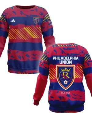 Soccer Sweatshirt MLS 2025 For Fans Sport HVN1097RSL062825SW