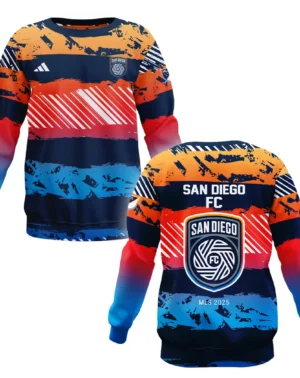 Soccer Sweatshirt MLS 2025 For Fans Sport HVN1097SDFC062825SW