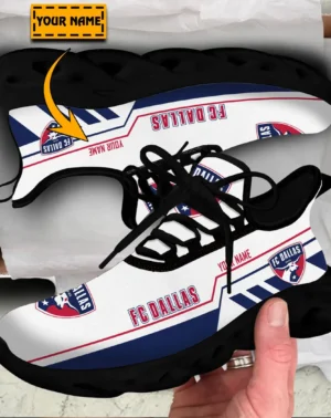 Soccer Team Max Soul Shoes, Exclusive Logo Sneakers For Fans PTS000MLS082025FCD1 – Black