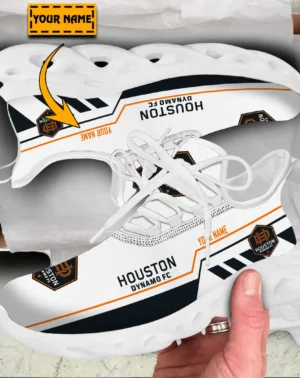 Soccer Team Max Soul Shoes, Exclusive Logo Sneakers For Fans PTS000MLS082025HDFC1 – White