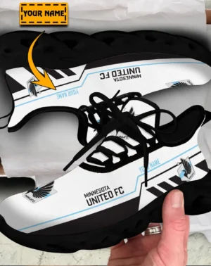 Soccer Team Max Soul Shoes, Exclusive Logo Sneakers For Fans PTS000MLS082025MUFC1 – Black