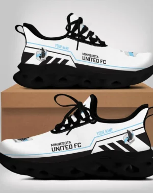 Soccer Team Max Soul Shoes, Exclusive Logo Sneakers For Fans PTS000MLS082025MUFC1 – Black