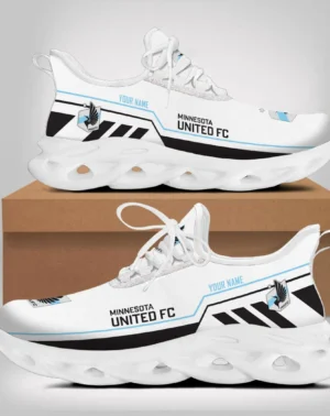 Soccer Team Max Soul Shoes, Exclusive Logo Sneakers For Fans PTS000MLS082025MUFC1 – White