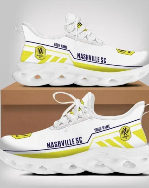 Soccer Team Max Soul Shoes, Exclusive Logo Sneakers For Fans PTS000MLS082025NSC1 – White