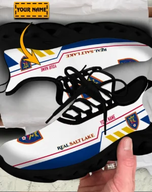 Soccer Team Max Soul Shoes, Exclusive Logo Sneakers For Fans PTS000MLS082025RSL1 – Black