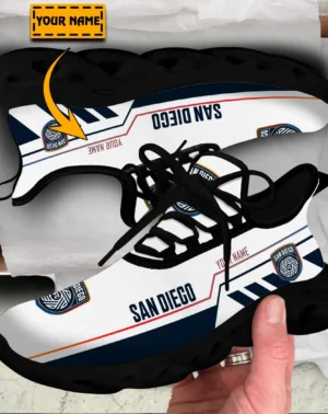 Soccer Team Max Soul Shoes, Exclusive Logo Sneakers For Fans PTS000MLS082025SDFC1 – Black