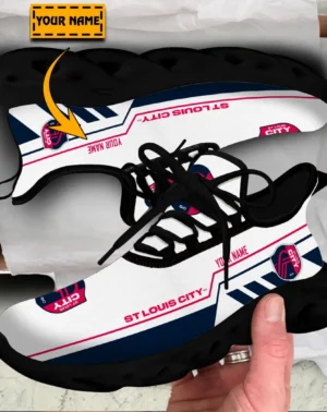 Soccer Team Max Soul Shoes, Exclusive Logo Sneakers For Fans PTS000MLS082025SLC1 – Black