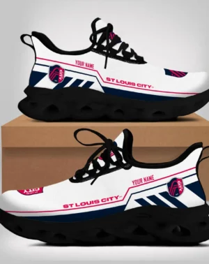 Soccer Team Max Soul Shoes, Exclusive Logo Sneakers For Fans PTS000MLS082025SLC1 – Black
