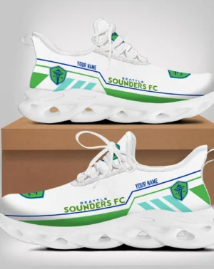 Soccer Team Max Soul Shoes, Exclusive Logo Sneakers For Fans PTS000MLS082025SSFC1 – White