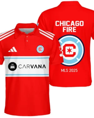 Soccer Team Polo Shirt MLS 2025 For Sport Fans HVN1056CF061025POS