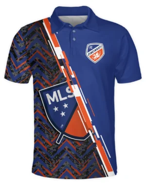Soccer Team Polo Shirt MLS 2025 For Sport Fans HVN1081CFC062125POS