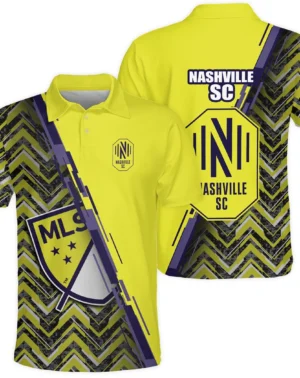 Soccer Team Polo Shirt MLS 2025 For Sport Fans HVN1081NSC062125POS