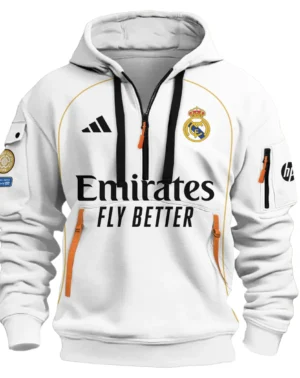 Sport Hoodie Half Zipper Club WC 2025 For Fan Sport HVN1059RM061425HODZ