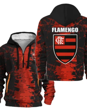 Sport Hoodie Half Zipper Club WC 2025 For Fan Sport HVN1082FL062125HODZ